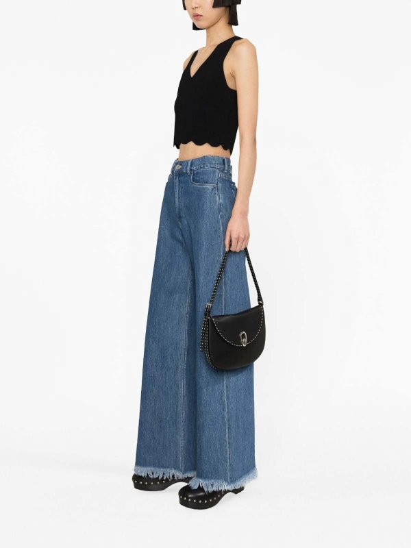 Knitted micro top shop online: TWINSET