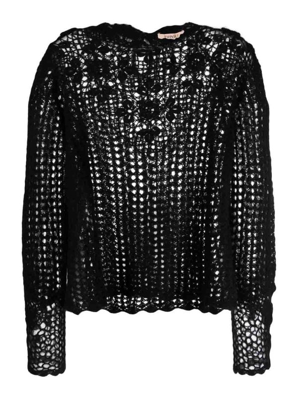 TWINSET: クルーネック - クルーネック - 黒