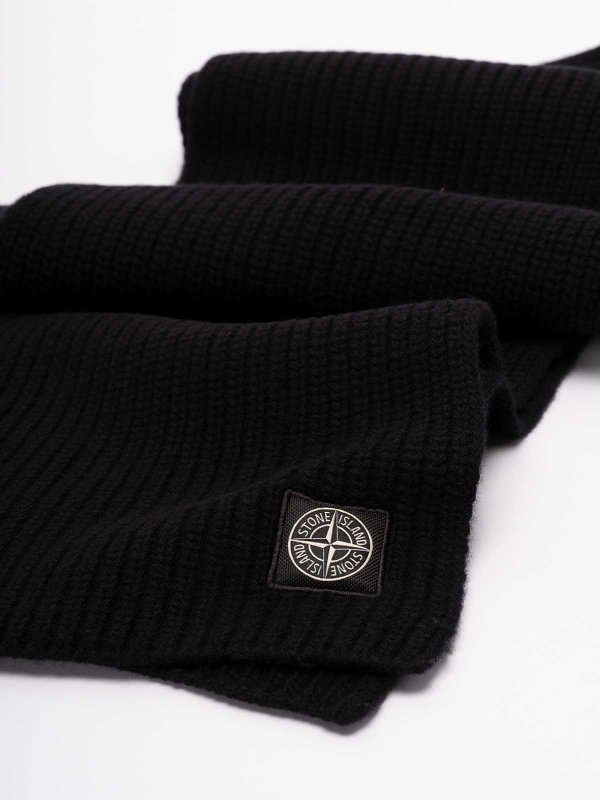 STONE ISLAND: スカーフ online - スカーフ - 黒