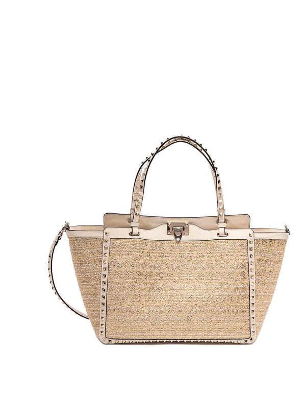 VALENTINO VLOGO BEACH BAG - I-MAGAZINE Inc