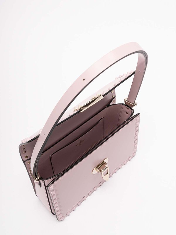 VALENTINO GARAVANI buy online `rockstud` leather shoulder bag