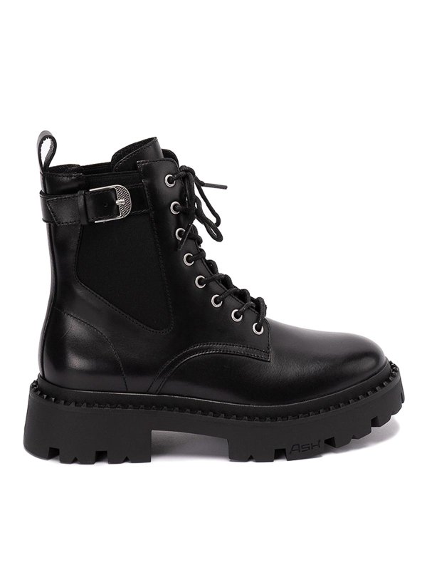 ASH: ankle boots - `combat boot`
