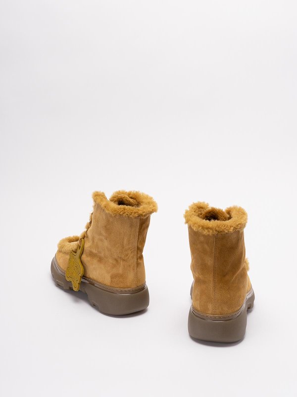 The Best Shops BURBERRY: Botas - Botas - Amarillo