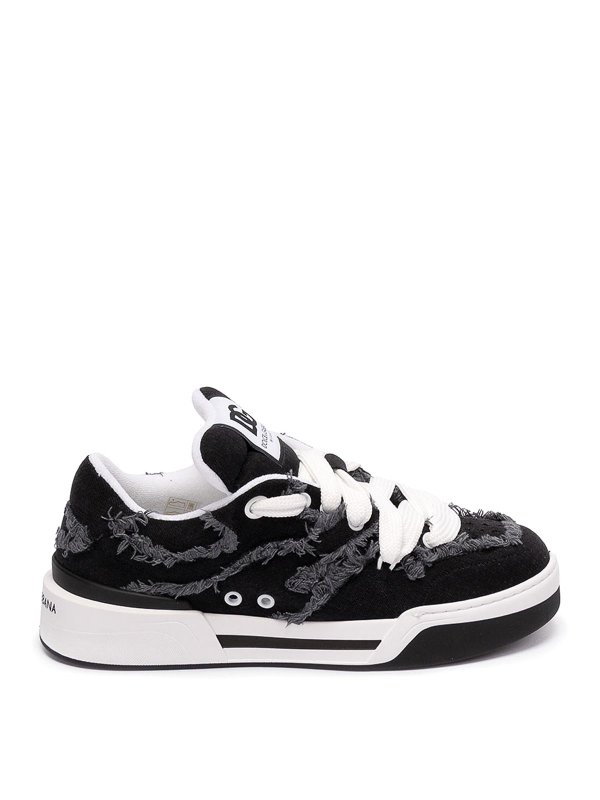 DOLCE & GABBANA: Chaussures de sport - Baskets - Noir