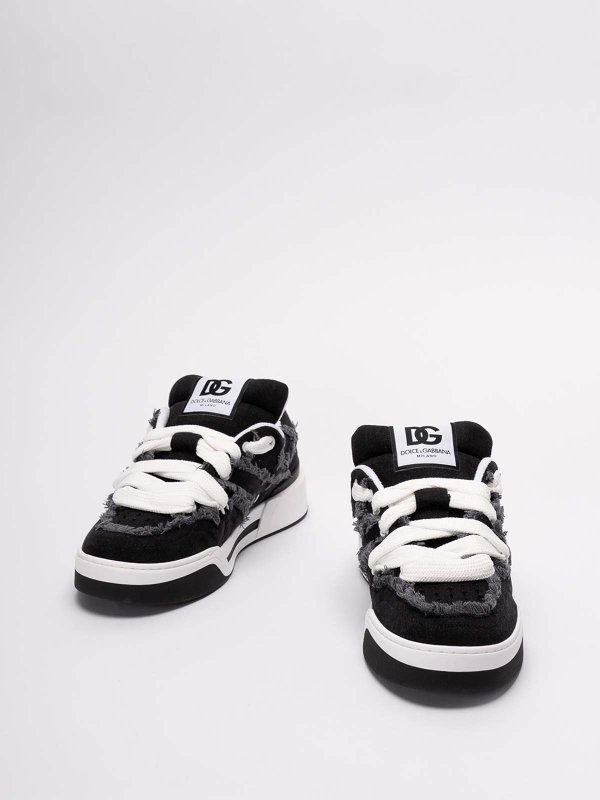 DOLCE & GABBANA: Chaussures de sport online - Baskets - Noir