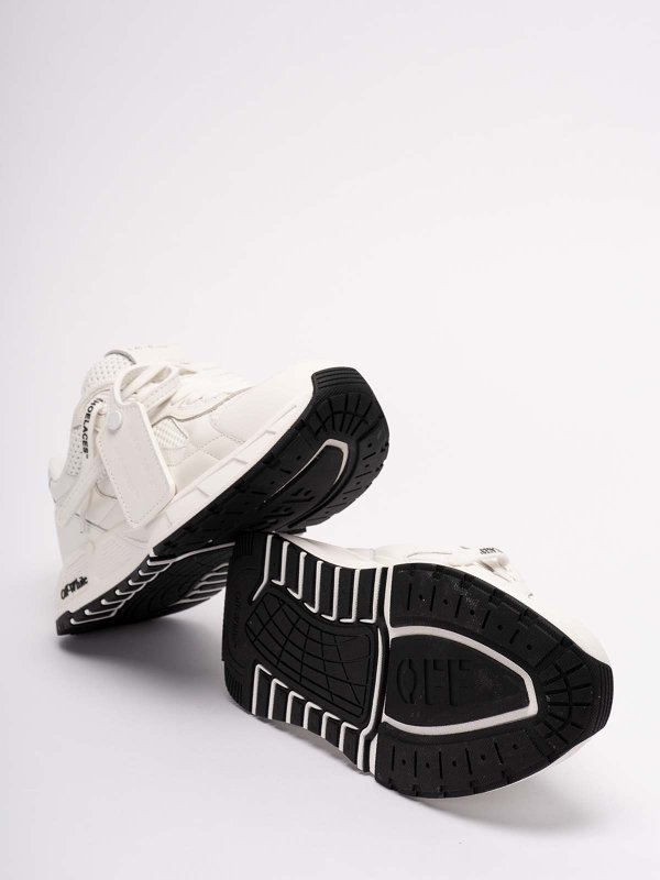 `runner b` leather sneakers shop online: OFF-WHITE
