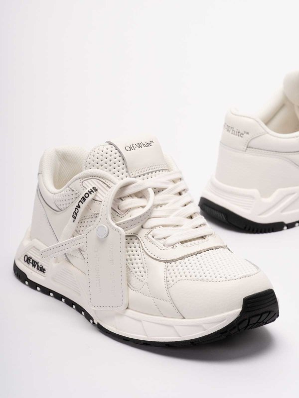 OFF-WHITE buy online `runner b` leather sneakers