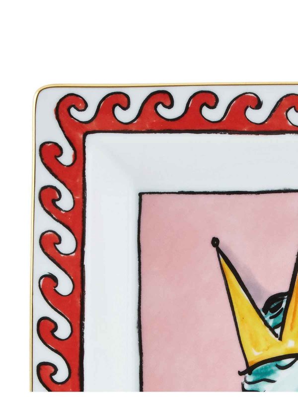 GINORI 1735: homeware online - Square tray cm 24,5