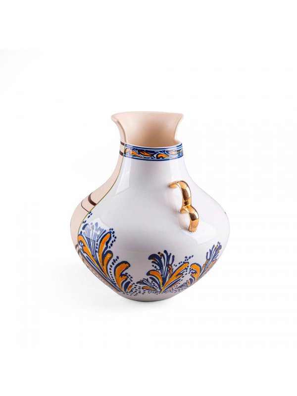 The Best Shops SELETTI: homeware - Hybrid porcelain vase 22,5 x 25 cm