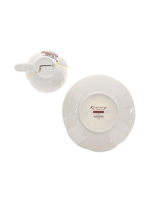 Tazzina da caffé con piattino shop online: SELETTI