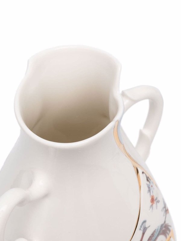SELETTI: homeware online - Porcelain vase cm 19x16 x32 kintsuji