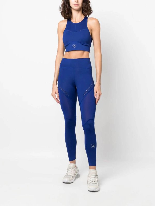 ADIDAS BY STELLA MCCARTNEY: leggings online - Logo-print slim-cut leggings