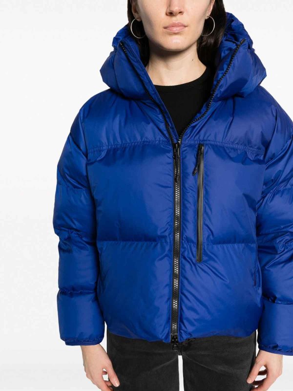The Best Shops ADIDAS BY STELLA MCCARTNEY: logo-patch puffer jacket