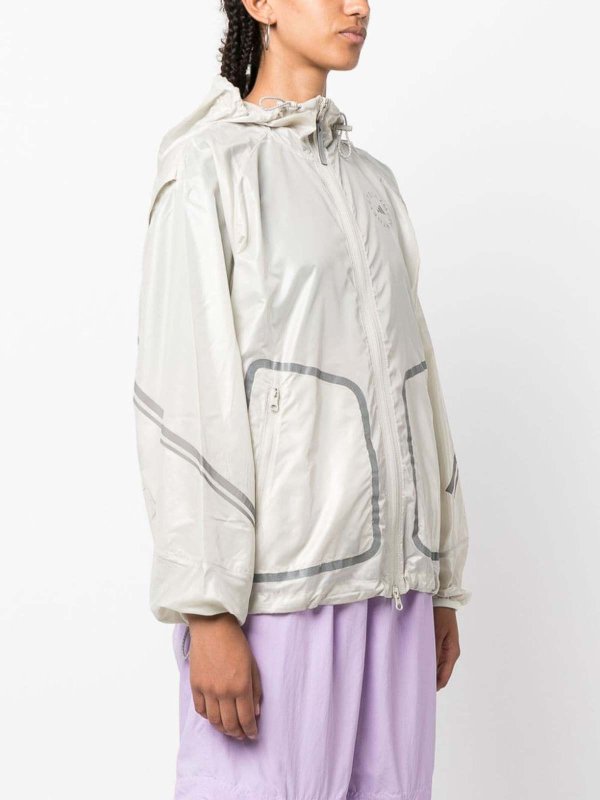 The Best Shops ADIDAS BY STELLA MCCARTNEY: casual jackets - running truepace lightweight jacket