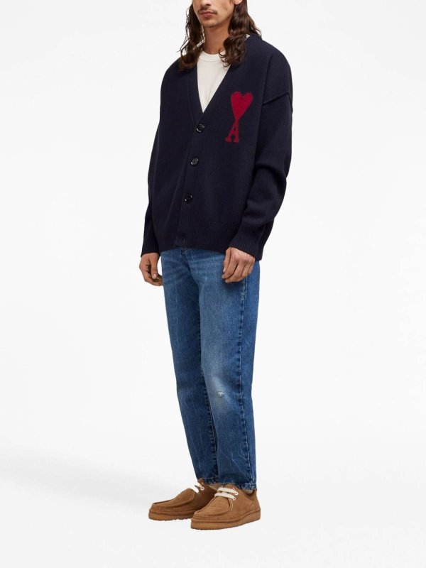 AMI PARIS: カーディガン online - カーディガン - 黒