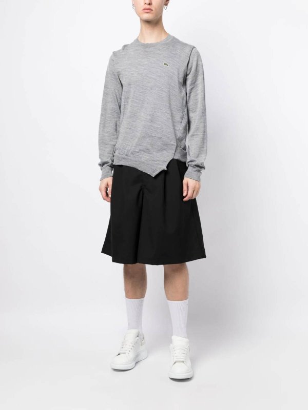 COMME DES GARCONS: クルーネック online - クルーネック - グレー