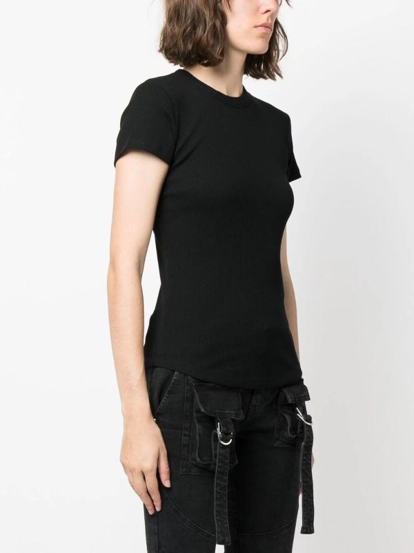 The Best Shops ISABEL MARANT: t-shirt - T-shirt girocollo a costine fini
