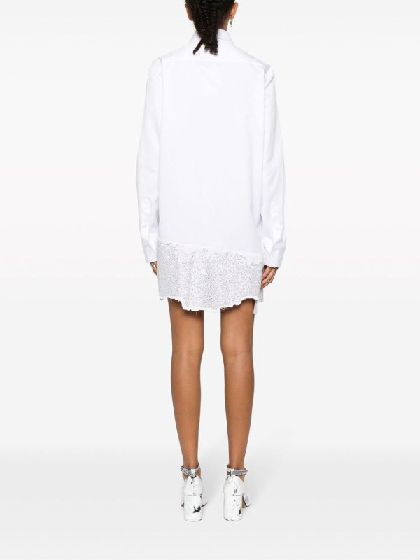 The Best Shops J.W. ANDERSON: Robe longueur genou - Robe Au Genou - Blanc