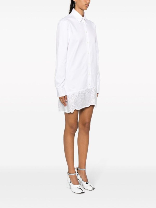 Robe Au Genou - Blanc shop online: J.W. ANDERSON
