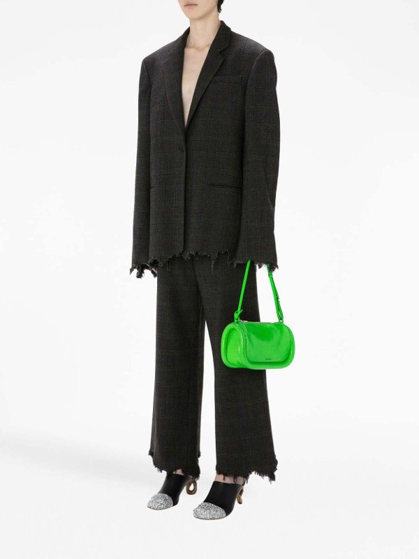 J.W. ANDERSON: casual trousers online - istressed-effect straight-leg trousers