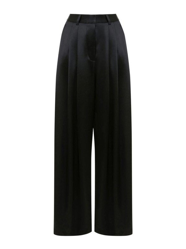 J.W. ANDERSON: casual trousers - High-rise wide-leg trousers