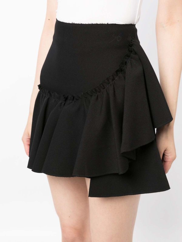 m.s.g.m. buy online le-detailing high-waist skirt