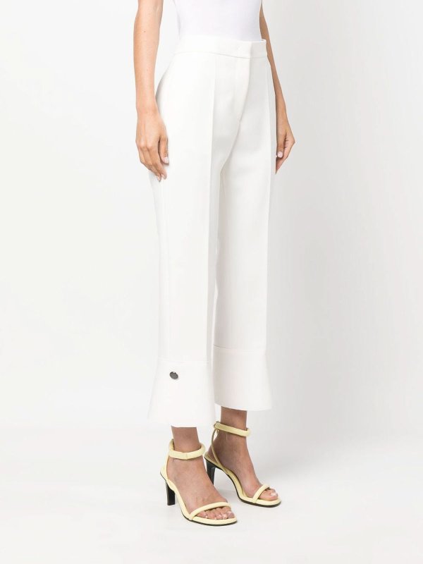 ped-leg flared trousers shop online: m.s.g.m.