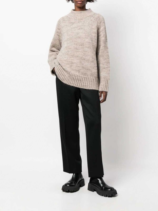 The Best Shops Maison Margiela: crew necks - chunky-knit jumper