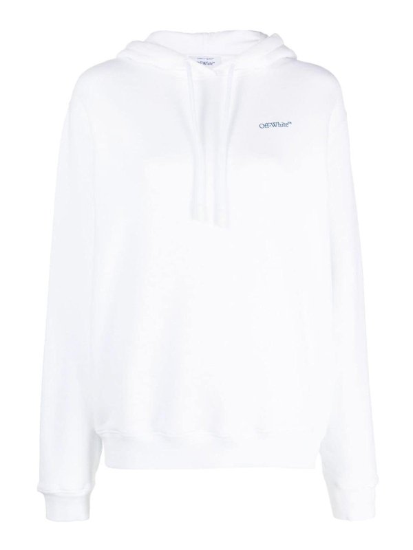 OFF-WHITE: スウェット＆セーター - スウェットシャツ/セーター - ブルー