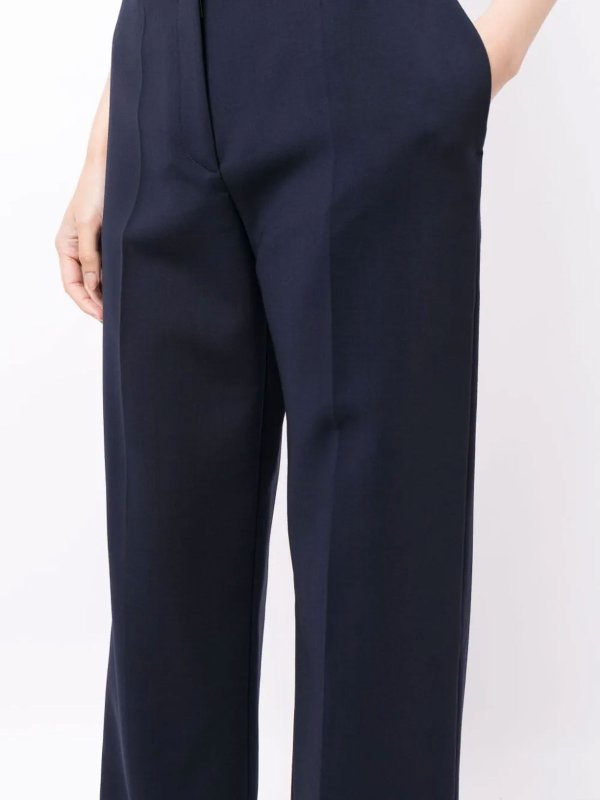 OFF-WHITE buy online Wide-leg virgin-wool-blend trousers