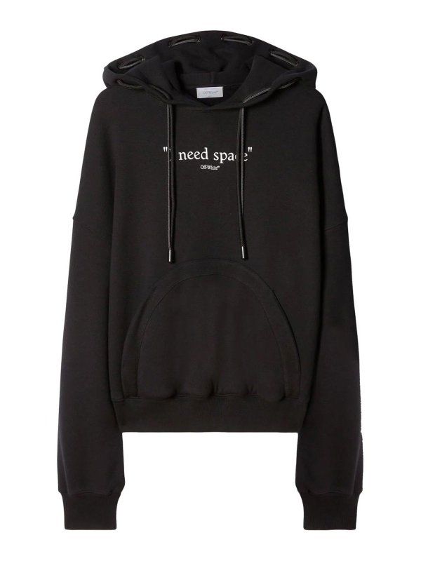 OFF-WHITE: Sweatshirts und Pullover - Sweatshirt - Schwarz