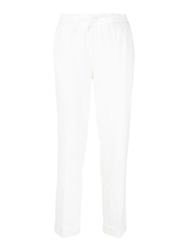 P.A.R.O.S.H.: カジュアルトラウザー - ショートパンツ - 白