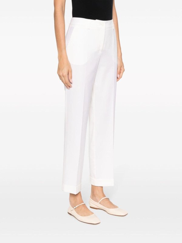 The Best Shops P.A.R.O.S.H.: Tailored & Formal trousers - aist tailored cropped trousers