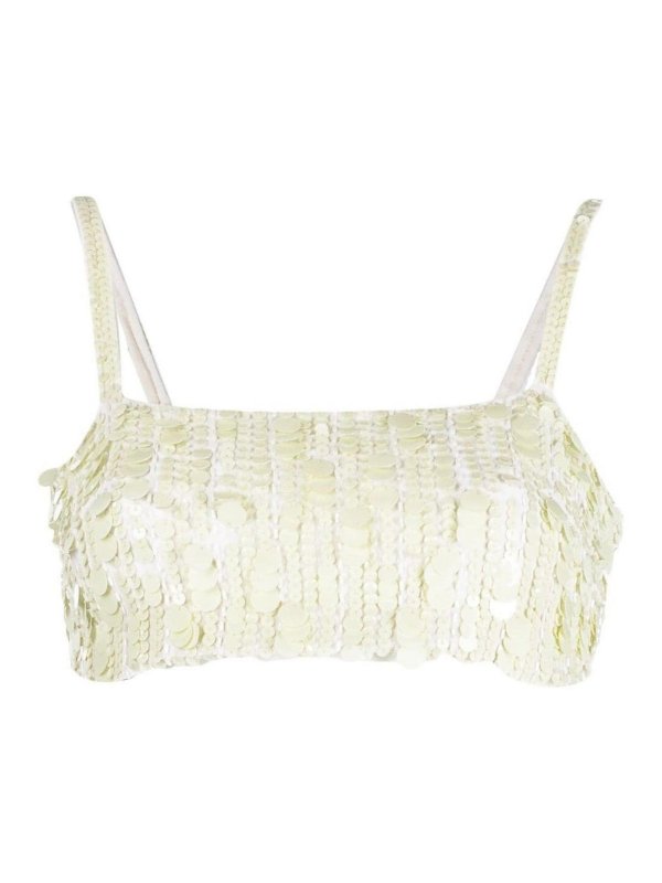 P.A.R.O.S.H.: トップス＆タンクトップ - トップ/タンクトップ - 白