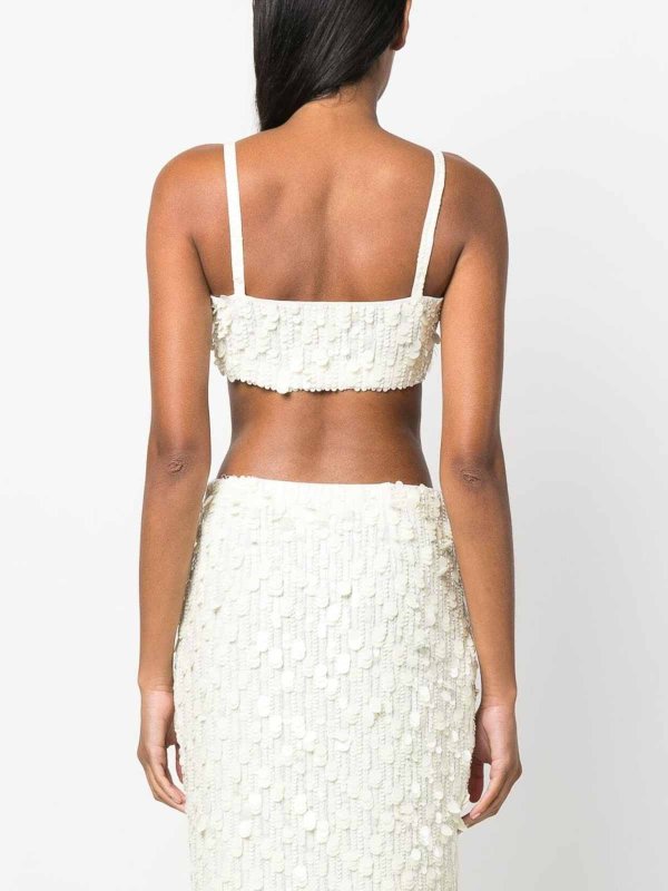 The Best Shops P.A.R.O.S.H.: トップス＆タンクトップ - トップ/タンクトップ - 白