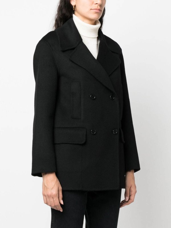 parosh belted wool coat