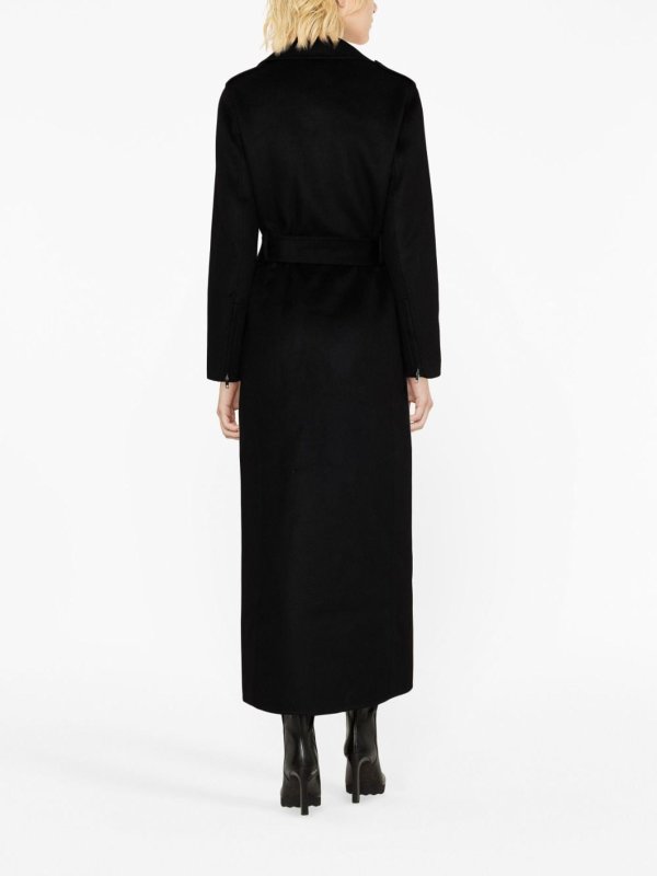 The Best Shops P.A.R.O.S.H.: short coats - tail wool maxi coat