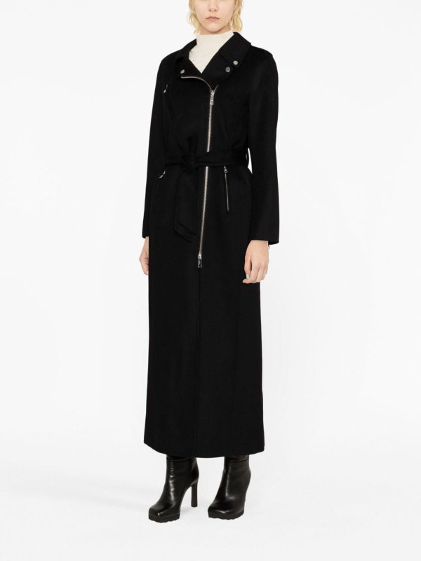 tail wool maxi coat shop online: P.A.R.O.S.H.