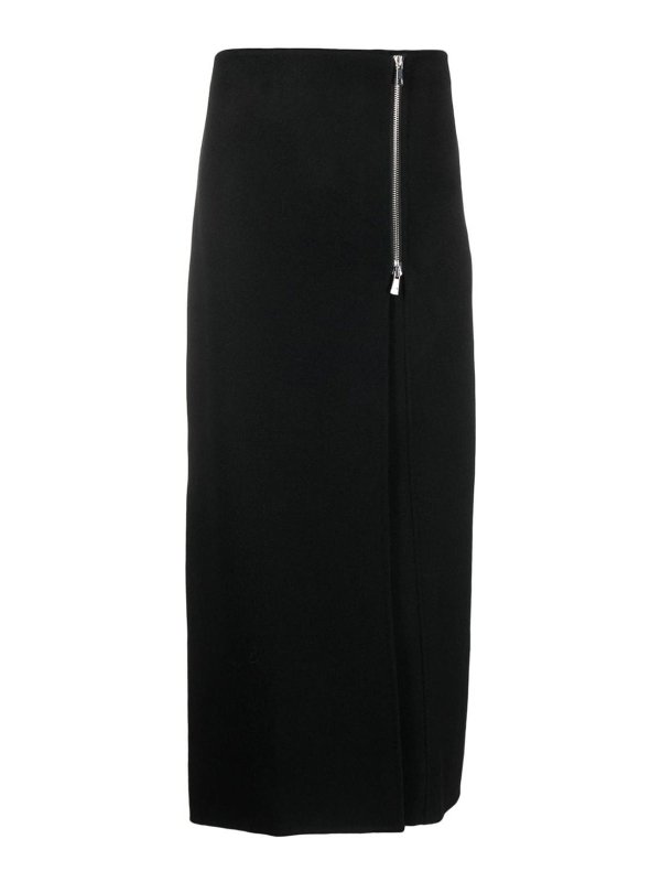 P.A.R.O.S.H.: Knee length skirts & Midi - ip wool maxi skirt