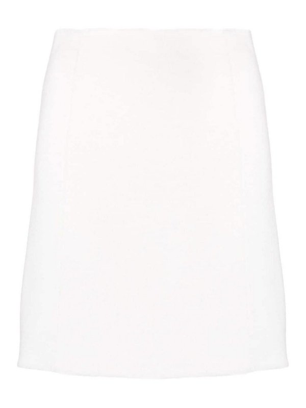 P.A.R.O.S.H.: Knee length skirts & Midi - knee wool skirt