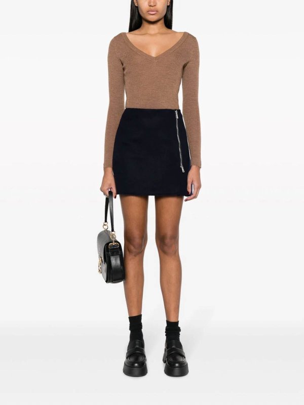 P.A.R.O.S.H.: Mini jupes online - Mini Jupe - Bleu