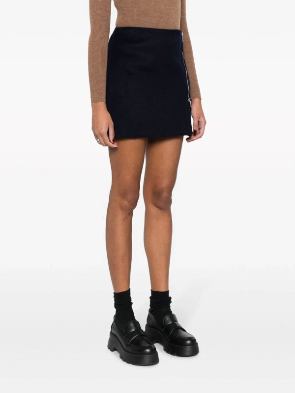 Mini Jupe - Bleu shop online: P.A.R.O.S.H.