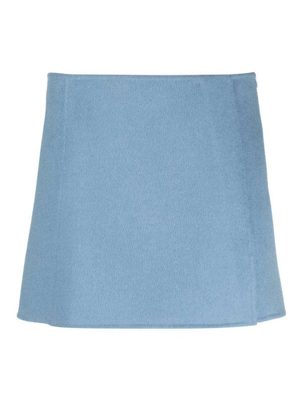 P.A.R.O.S.H.: ニーレングススカート＆ミディ丈 - 膝丈/ミディスカート - ライトブルー