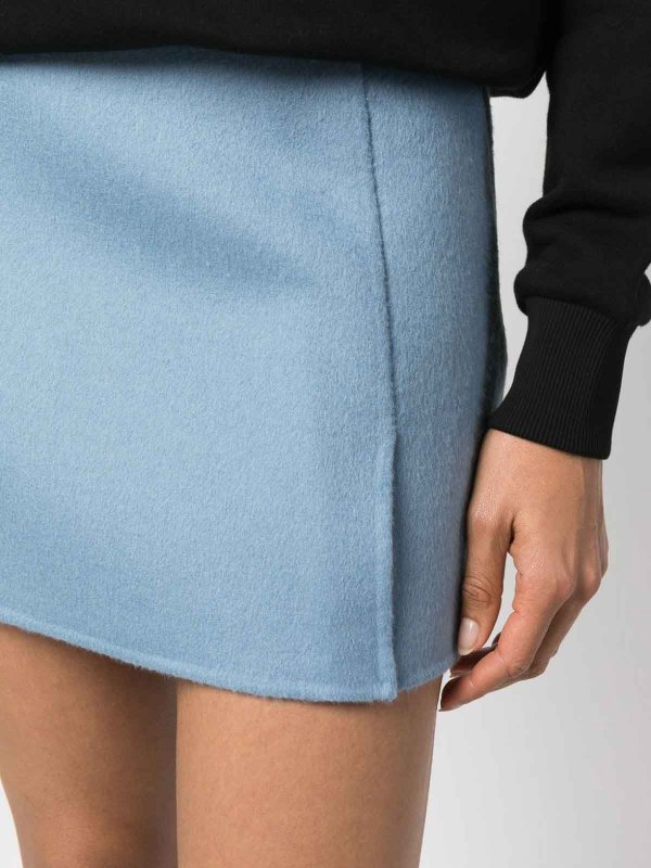 P.A.R.O.S.H. buy online 膝丈/ミディスカート - ライトブルー