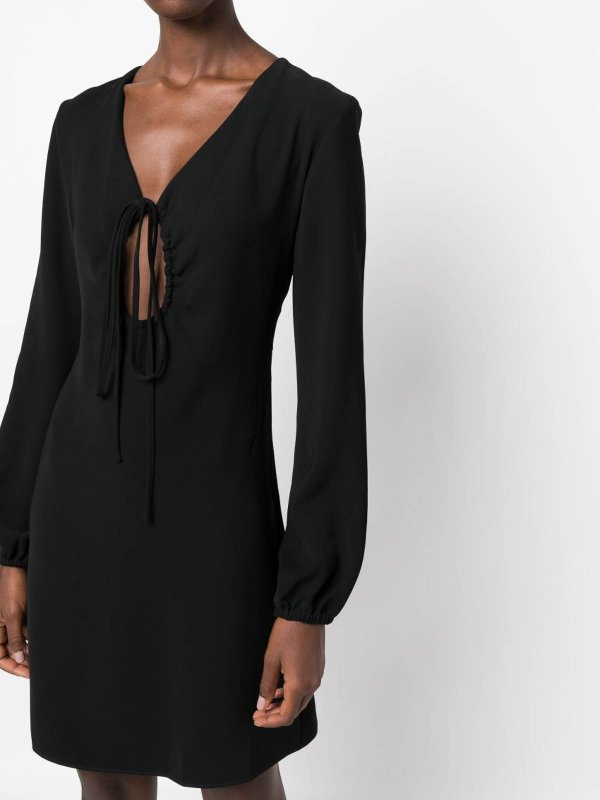 P.A.R.O.S.H. buy online 膝丈ドレス - 黒