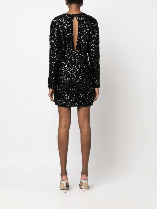 The Best Shops P.A.R.O.S.H.: Robes courtes - Robe Courte - Noir