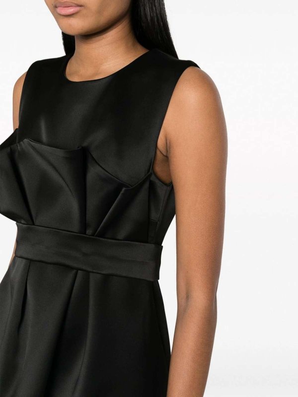 P.A.R.O.S.H. buy online Satin belted sleveless minidress