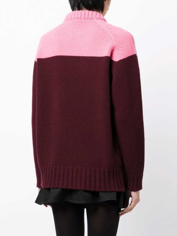 Rundhalspullover - Rot shop online: PATOU