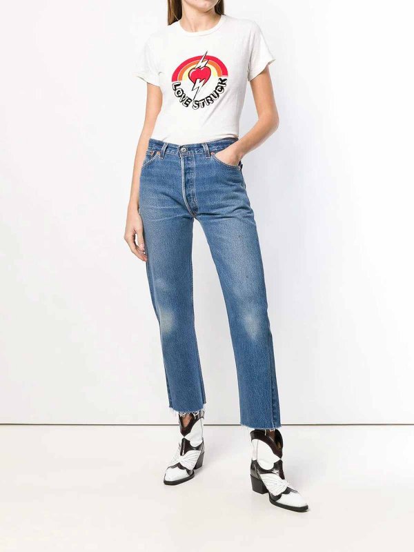 RE/DONE: Bootcut online - Bootcut Jeans - Blau