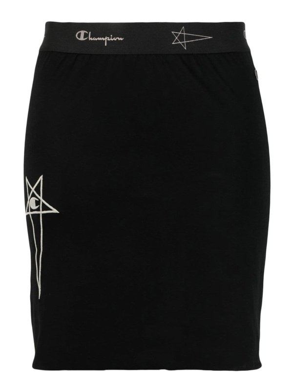 RICK OWENS: Faldas media pierna y semilargas - Falda Semilarga - Negro